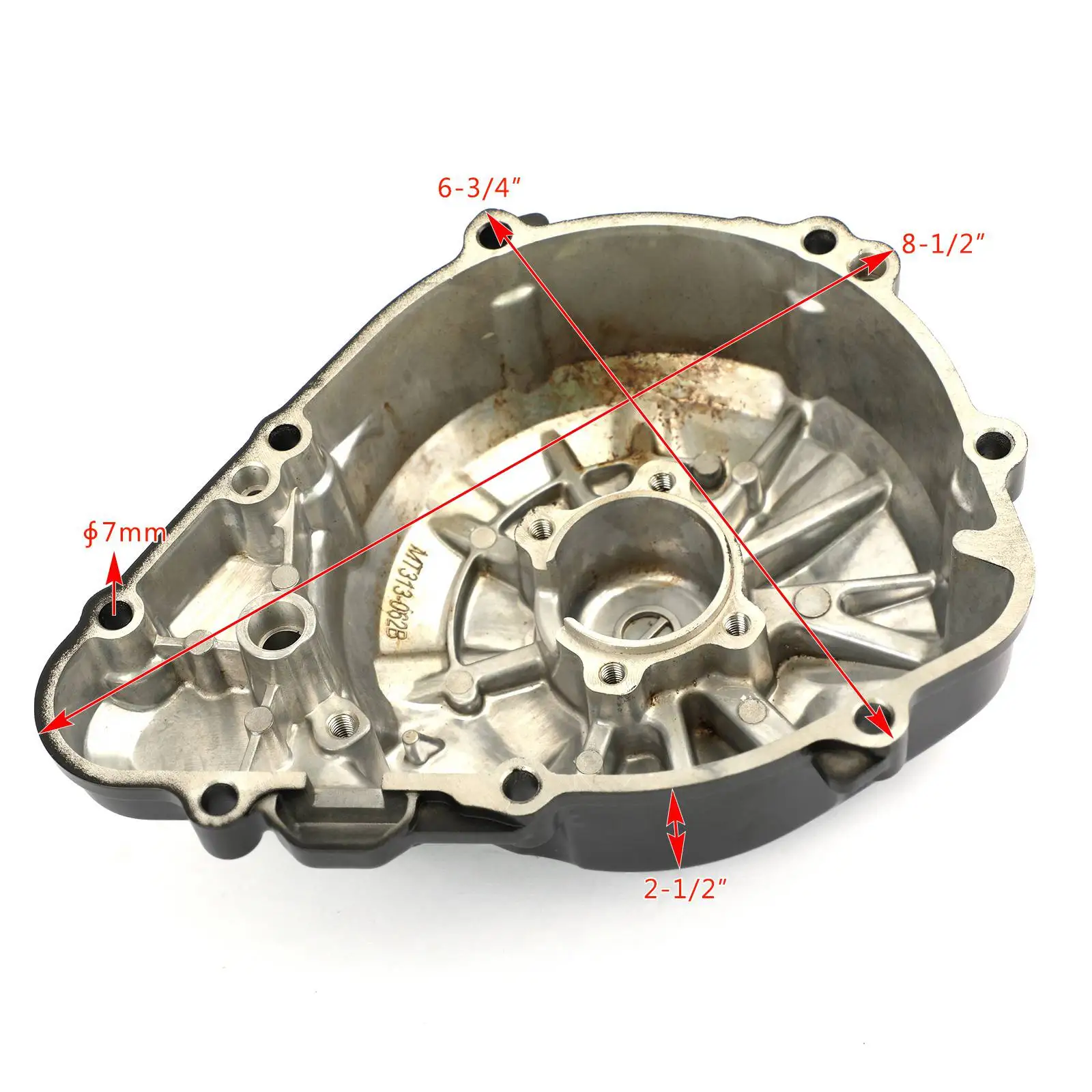 Areyourshop Fit for Kawasaki Z900 2017 2018 2019 Left Side Engine Stator Magneto Alternator Cover 14031-0611 Motorcycle Parts