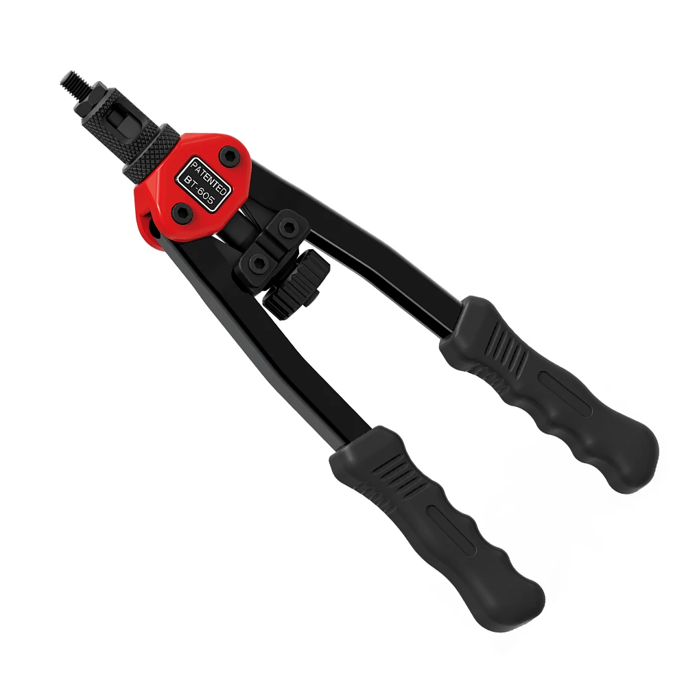 Rivet Nut Tool Hand Blind Riveter, BT‑605 Rivnut Riveting Tools with Nut Setting System M3 M4 M5 M6 M8 M10 M12 Rivets Nuts