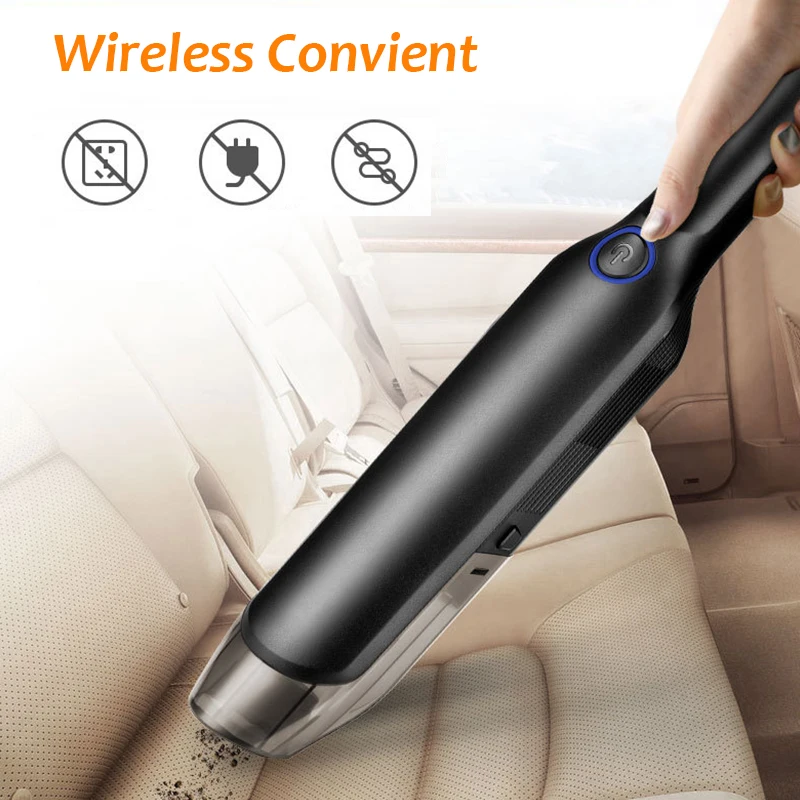5000Pa/4000Pa Car Vacuum Cleaner Portable Wireless Handheld Mini Auto Vacuum Cleaner Robot for Car Interior Home Wet Dry Vacuum
