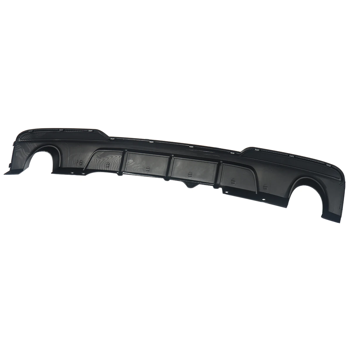 Carbon Fiber Look Lip For Bmw F10 F11 Dffuser 2010-2016 Rear Bumper Spoiler M Sport Performace Auto Car Accessorise