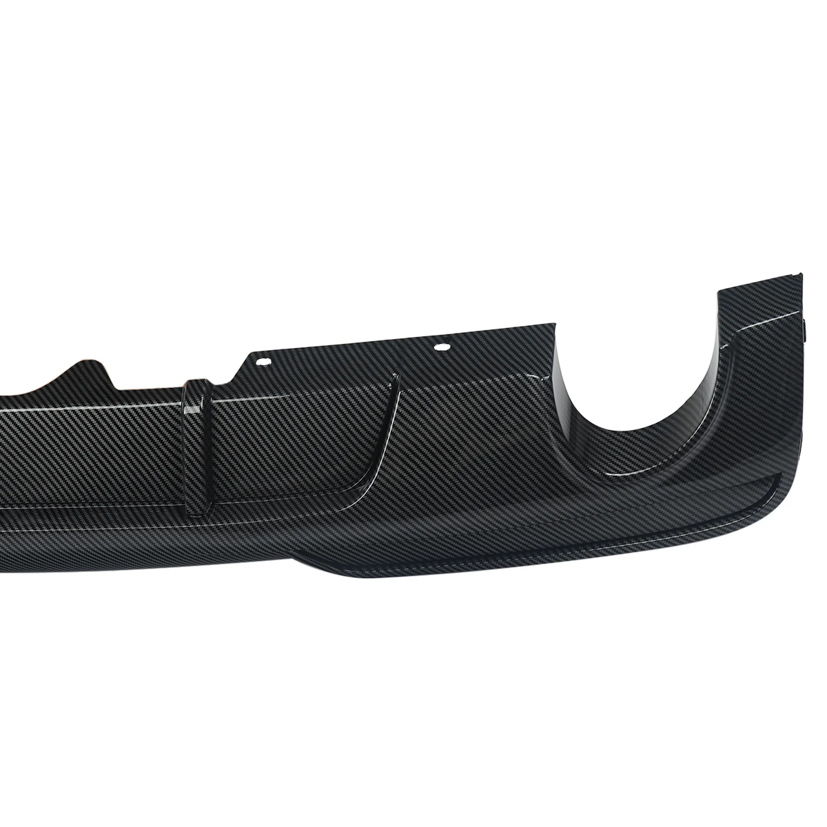 Carbon Fiber Look Lip For Bmw F10 F11 Dffuser 2010-2016 Rear Bumper Spoiler M Sport Performace Auto Car Accessorise