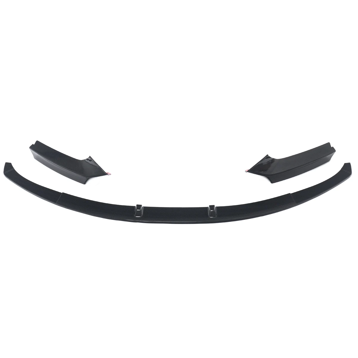 Carbon Fiber Style Front Bumper Lip For BMW F22 F23 230i M240i M Sport 2014-21