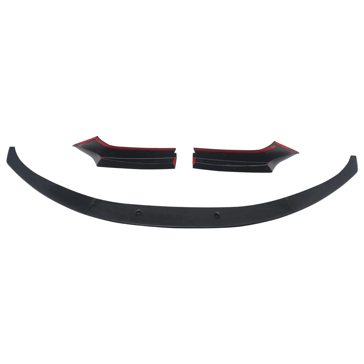 Carbon Fiber Style Front Bumper Lip For BMW F22 F23 230i M240i M Sport 2014-21
