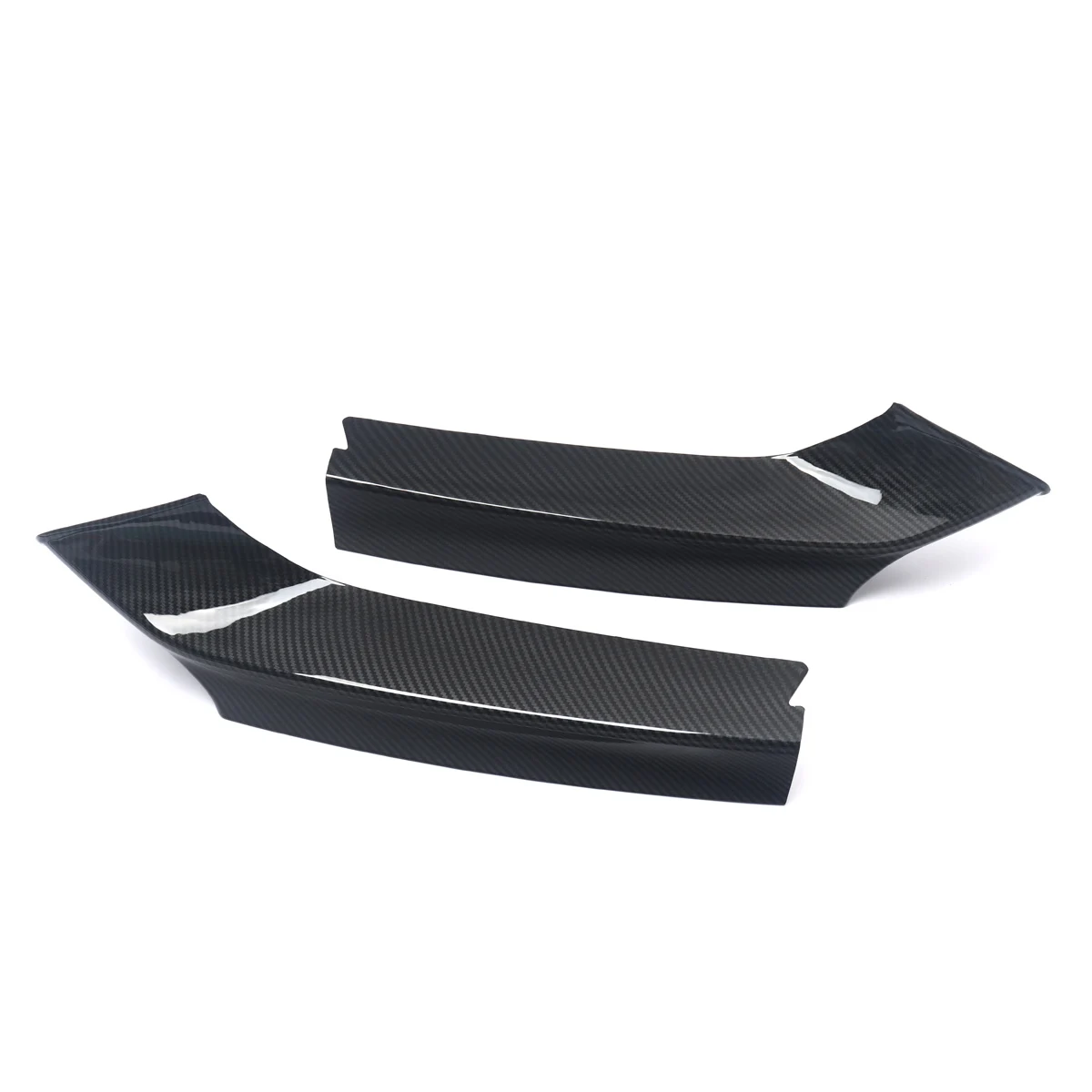 Carbon Fiber Style Front Bumper Lip For BMW F22 F23 230i M240i M Sport 2014-21