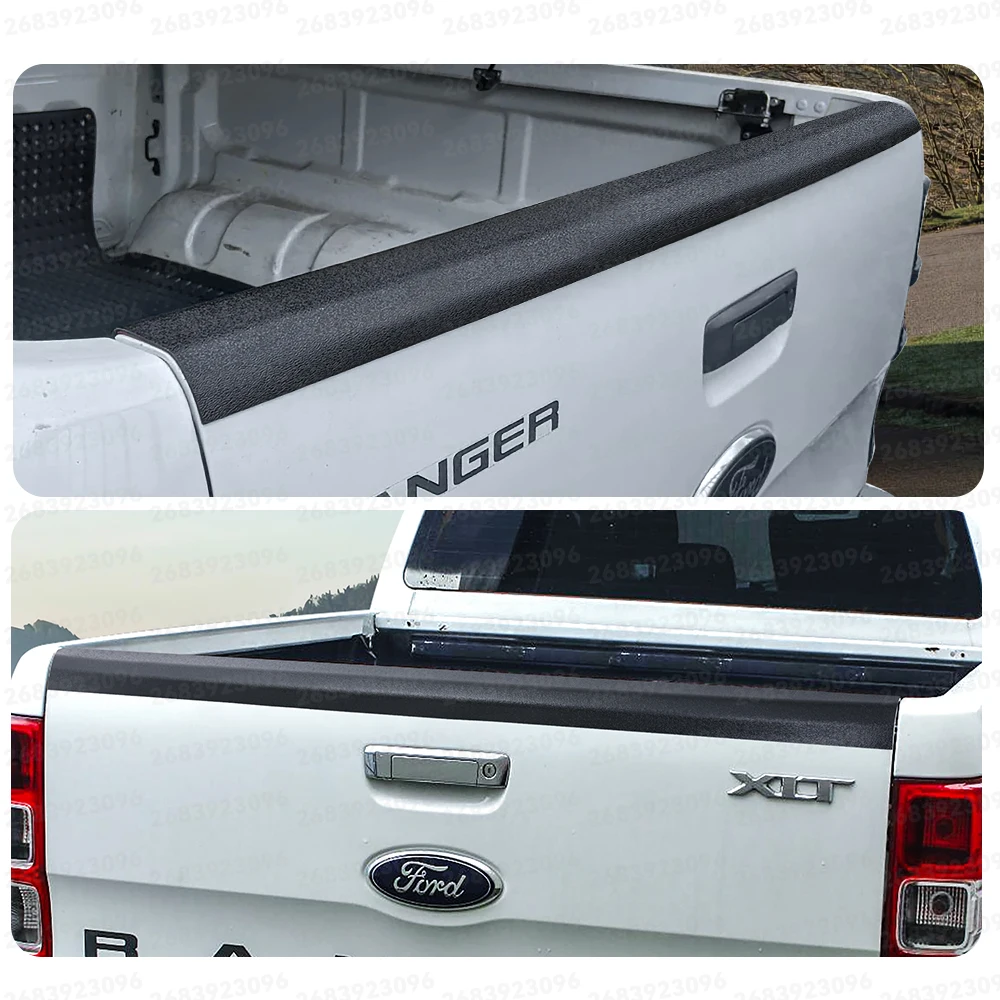 Protector Tailgate Guard Spoiler Rail Cap Tail Gate Cover For Ford Ranger 2012-2022 T6 T7 T8 Car Accesssories