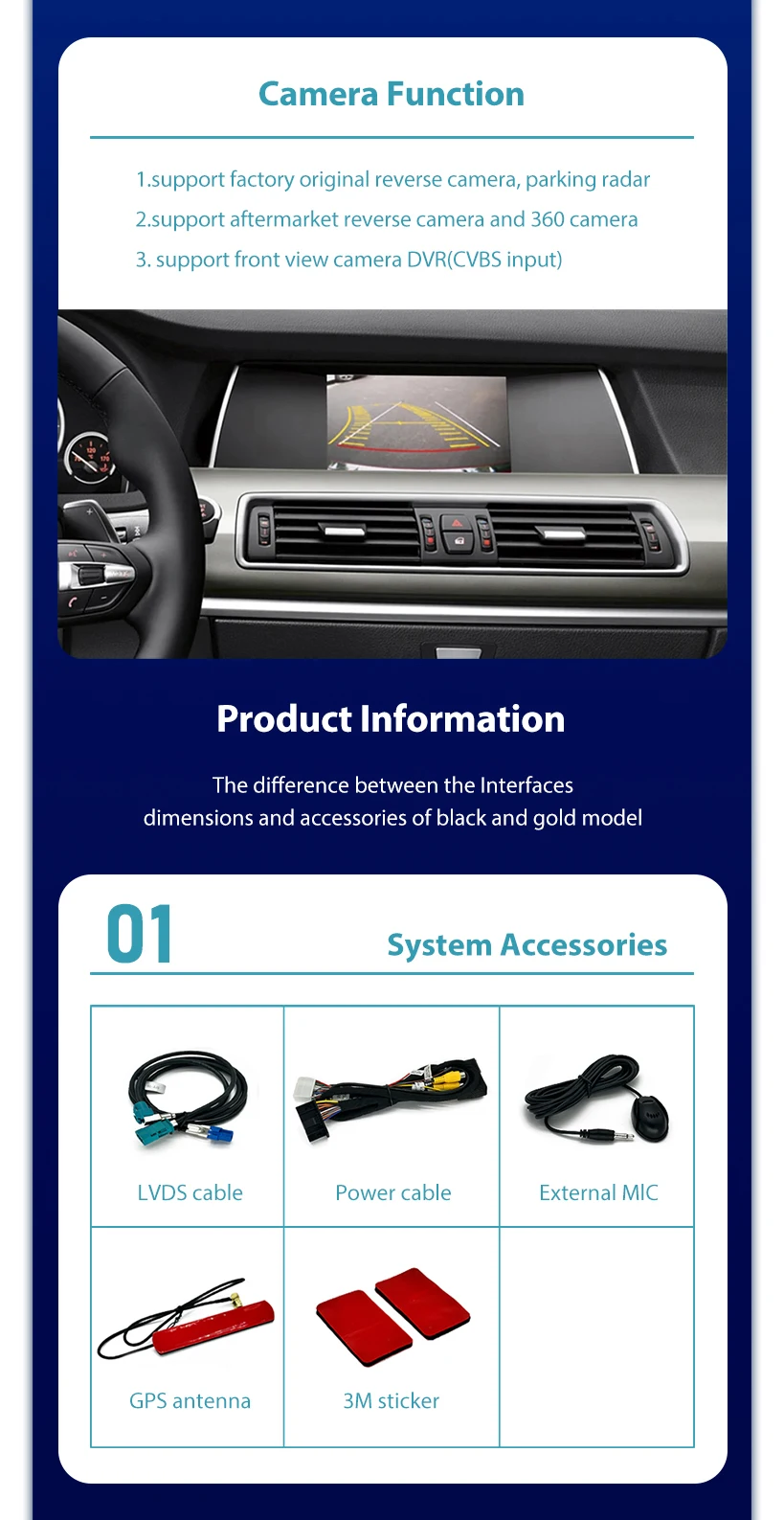 Wireless CarPlay For BMW Series 5 7 F10 F11 F07 GT F01 F02 F03 F04 CIC CCC NBT EVO Android Mirror Link AirPlay CarPlay Function
