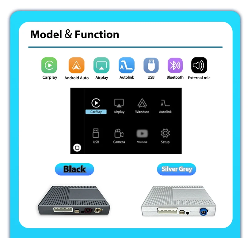 Wireless CarPlay For Jeep Grand Cheokee renegade Compass 2014-17 17-19 years AirPlay Android Mirror Link CarPlay Function