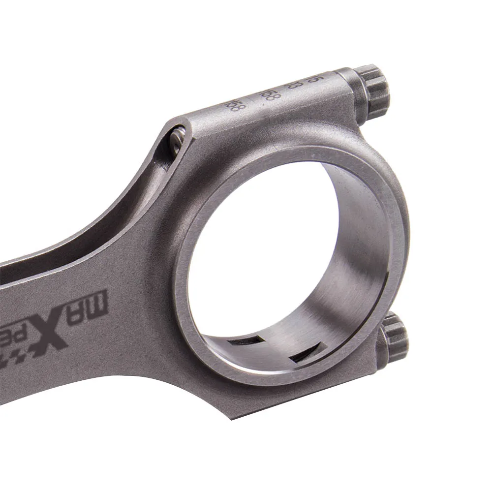 2x H-Beam Connecting Rods for Fiat 500 Old Model 2 cylinder 130mm ARP 2000 Bolts Bielle Pleuel ARP Bolts