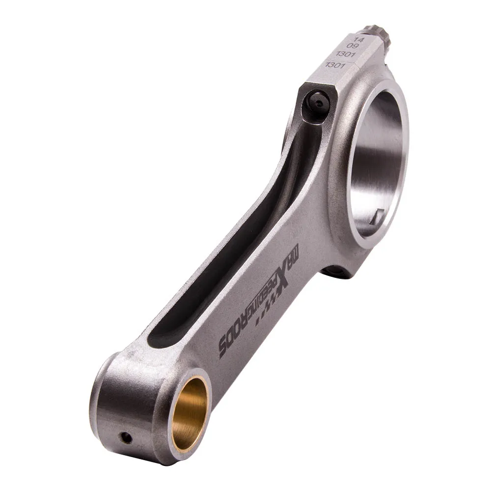 2x H-Beam Connecting Rods for Fiat 500 Old Model 2 cylinder 130mm ARP 2000 Bolts Bielle Pleuel ARP Bolts