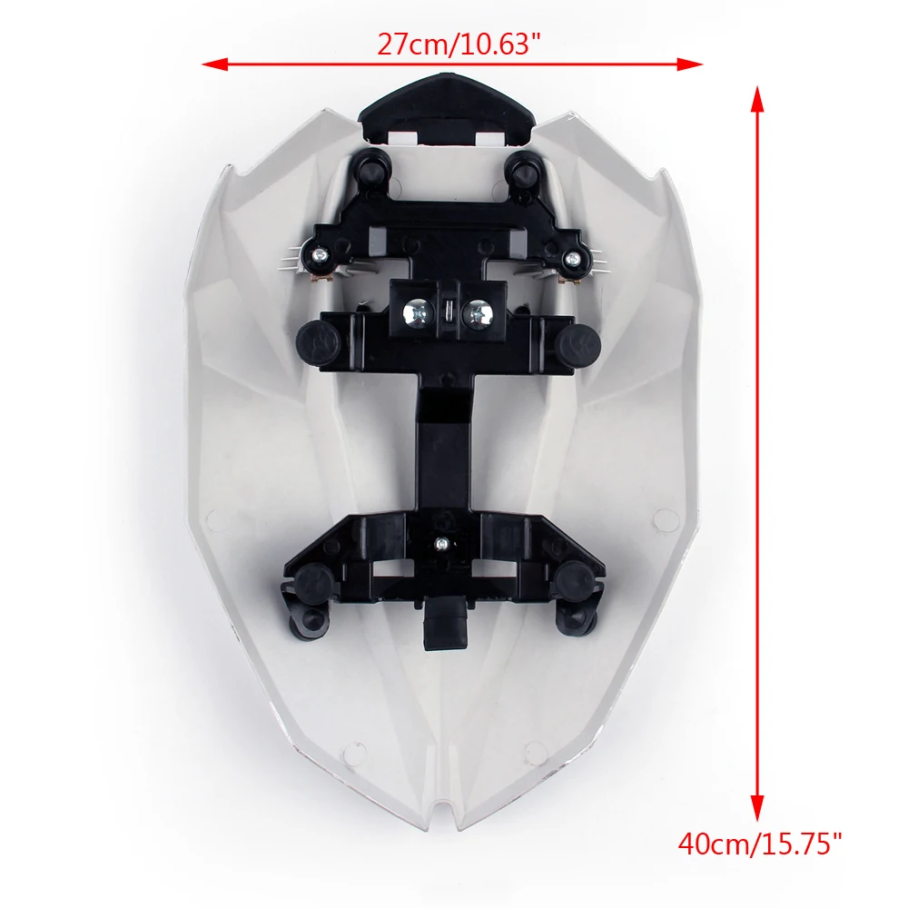 Rear Seat Cover cowl Fit for Kawasaki Z800 2013-2018 Black