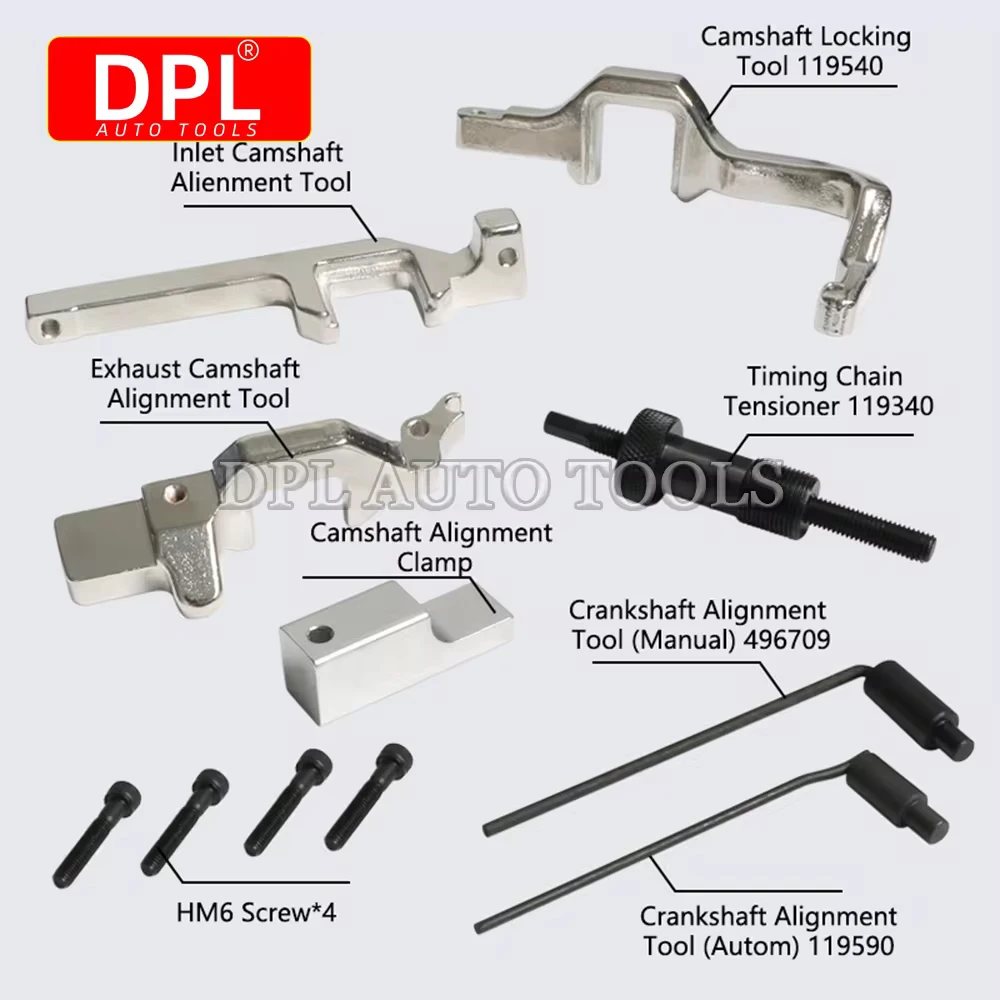 Engine Camshaft Alignment Timing Tool Kit for BMW Mini Copper N12 N14 1.4 1.6 Citroen Peugeot N16 Engines