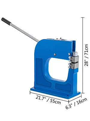 SucceBuy Metal Stretcher Shrinker SS-16 Gauge Hand-operated Lever 8.5 inch Depth Sheet Steel Forming Shrinking Stretching Bender