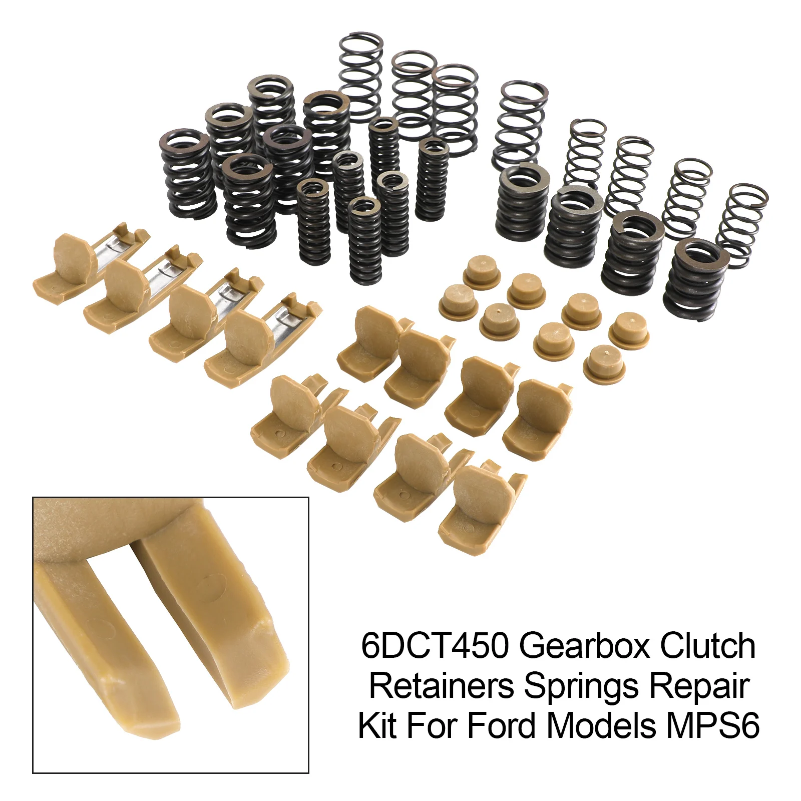 Artudatech 6DCT450 Gearbox Clutch Retainers Springs Repair Kit For Ford Models MPS6 Car Accessories