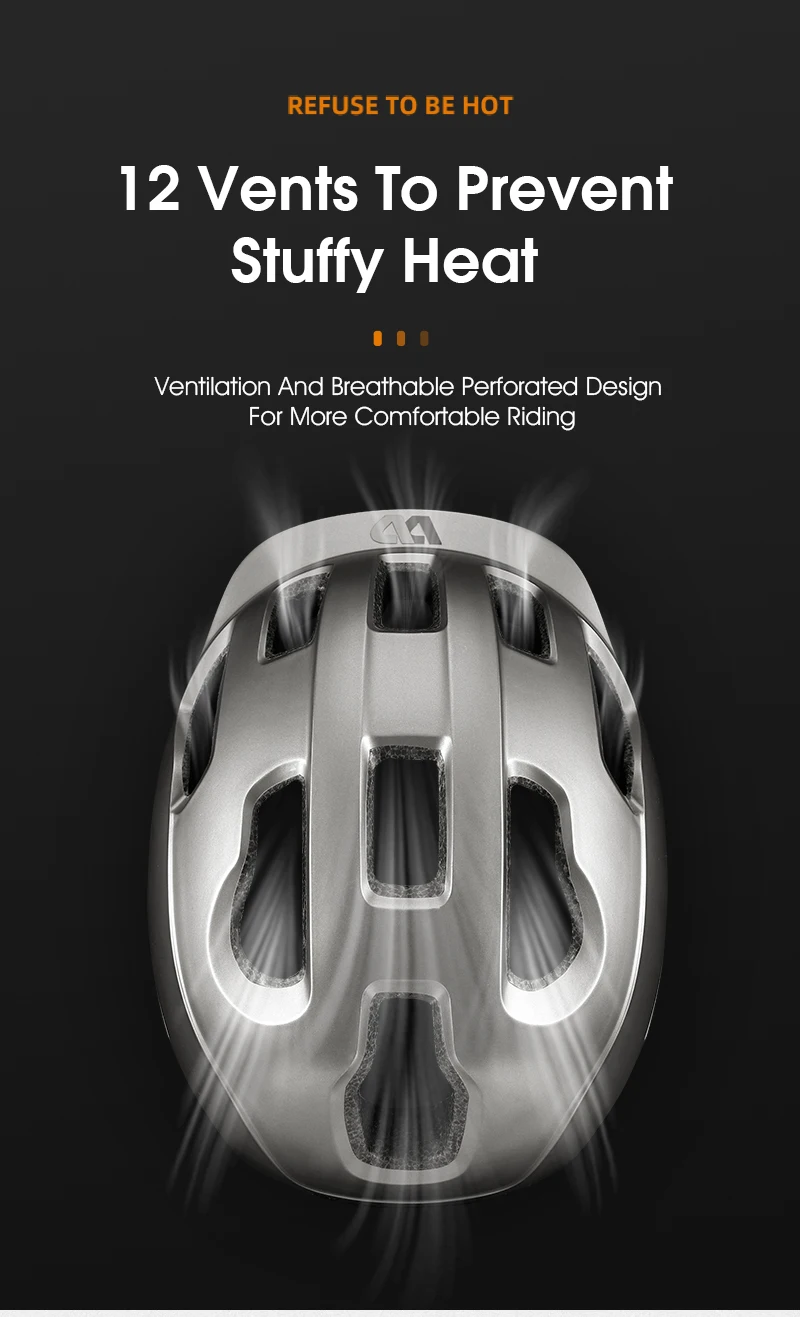 WEST BIKING Couple Bicycle Reflective Helmet Electric Scooter MTB Cruisers Bike Motorcycle Men Women CE Certified Cycling Helmet