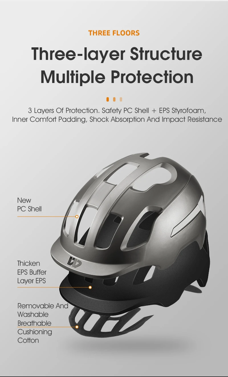 WEST BIKING Couple Bicycle Reflective Helmet Electric Scooter MTB Cruisers Bike Motorcycle Men Women CE Certified Cycling Helmet