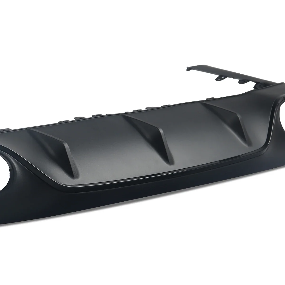 MagicKit AMG E53 Look For Mercedes E-Class C238 Coupe A238 Gloss Black Car Rear Diffuser+Tailpipes Tips