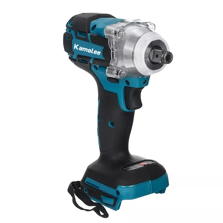Kamolee 520N.M Brushless Cordless Electric Impact Wrench DTW285 Dual Function Power Tools Compatible with 18V Makita Battery