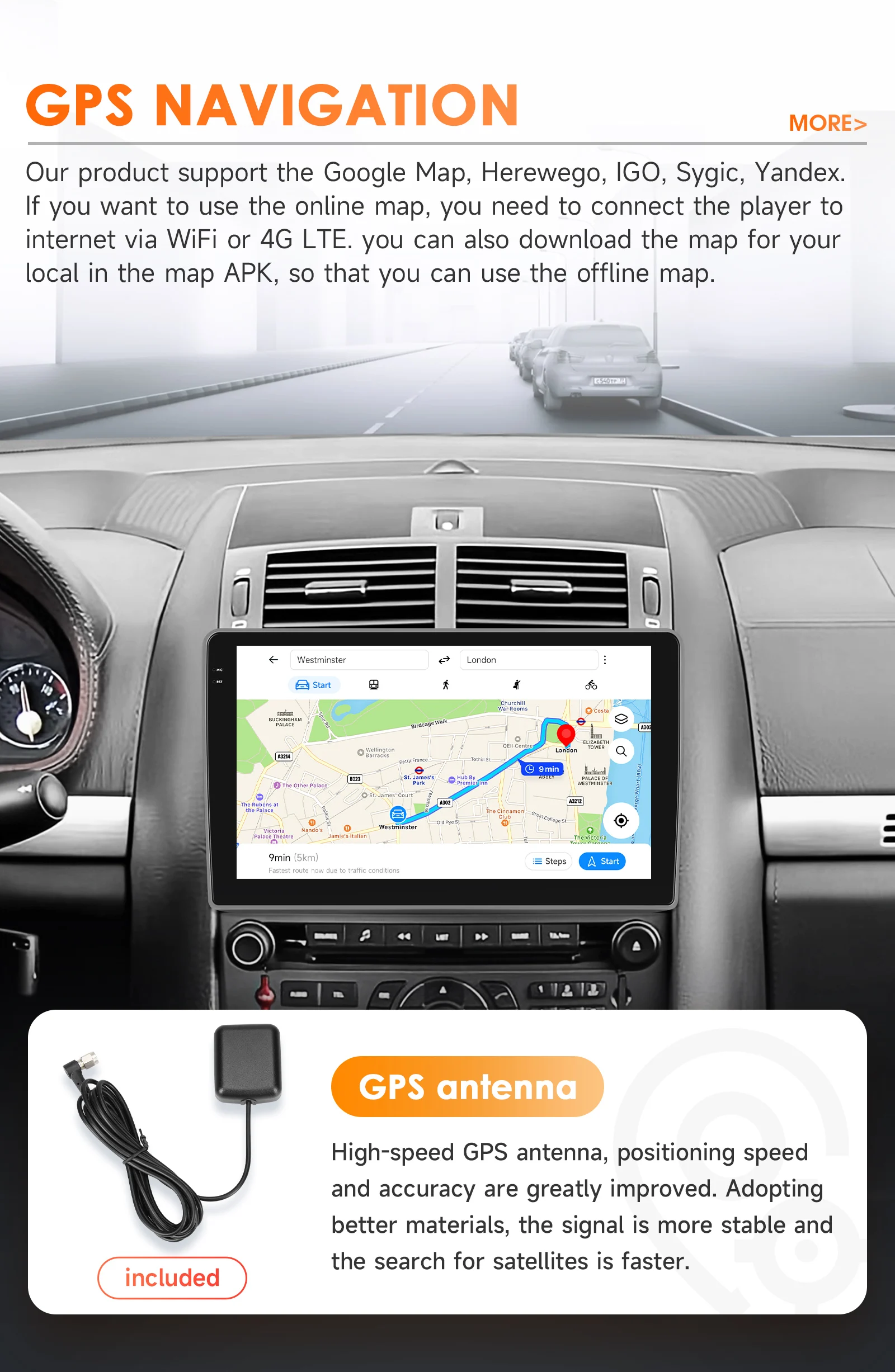 Hizpo Car Radio For Peugeot 407 1 2004-2008 2009 2010 2011 Wireless CarPlay Android Auto Multimedia No 2 din 2din DVD Autoradio