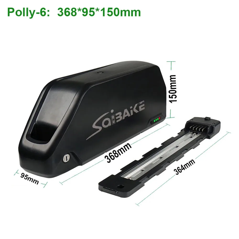 Polly 18650 21700 EBike Battery 48V 52V 25Ah 60V 36V 20Ah Electric Bicycle Bateria Pack for 2000W 1500W 1000W 500W 350W 250W