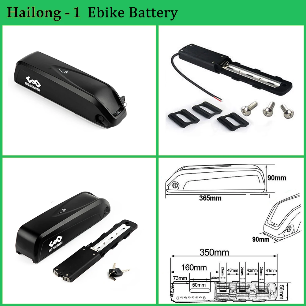 Polly 18650 21700 EBike Battery 48V 52V 25Ah 60V 36V 20Ah Electric Bicycle Bateria Pack for 2000W 1500W 1000W 500W 350W 250W