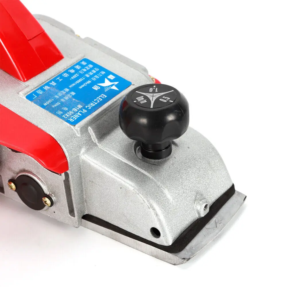 HeavyDuty Electric Wood Planer Sander Door Plane HandHeld Woodworking 82mm 800W