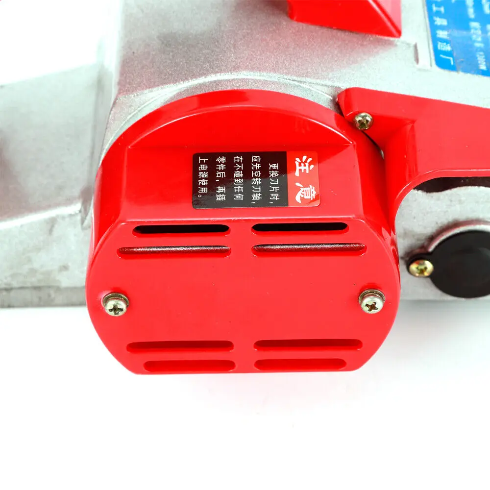 HeavyDuty Electric Wood Planer Sander Door Plane HandHeld Woodworking 82mm 800W