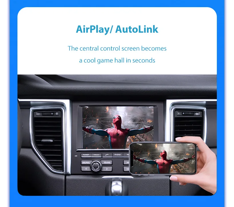 Wireless CarPlay 6.5" For Ferrari California T（15-18）AirPlay Android mirror link CarPlay function