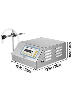 SucceBuy Liquid Filling Machine 5-3500 ml GFK160 Digital Control Water Drink Perfume Cosmetics Juice Milk Small Bottle Filler