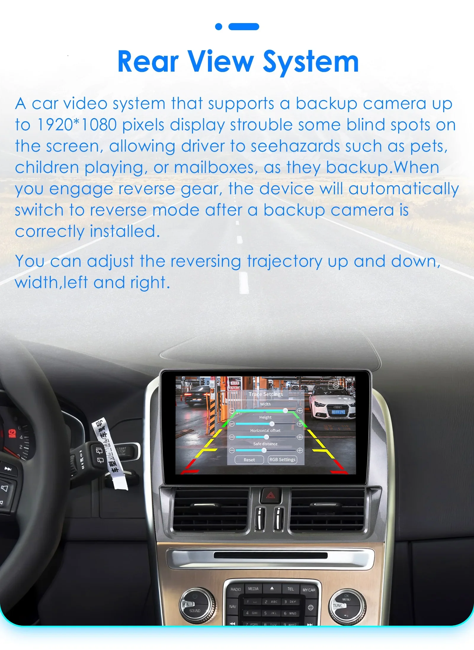 OSSURET 2Din Carplay Android Car Radio For Volvo XC60 2008-2017 Car Multimedia Player Navigation GPS Autoradio 4G-LET DSP 7862