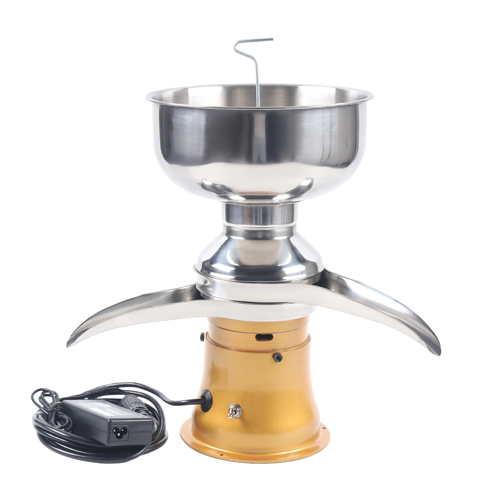 Electric Milk Cream Separator Household Commercial 50 L/H Milk Skimming and Separate Cream Centrifugal Machine