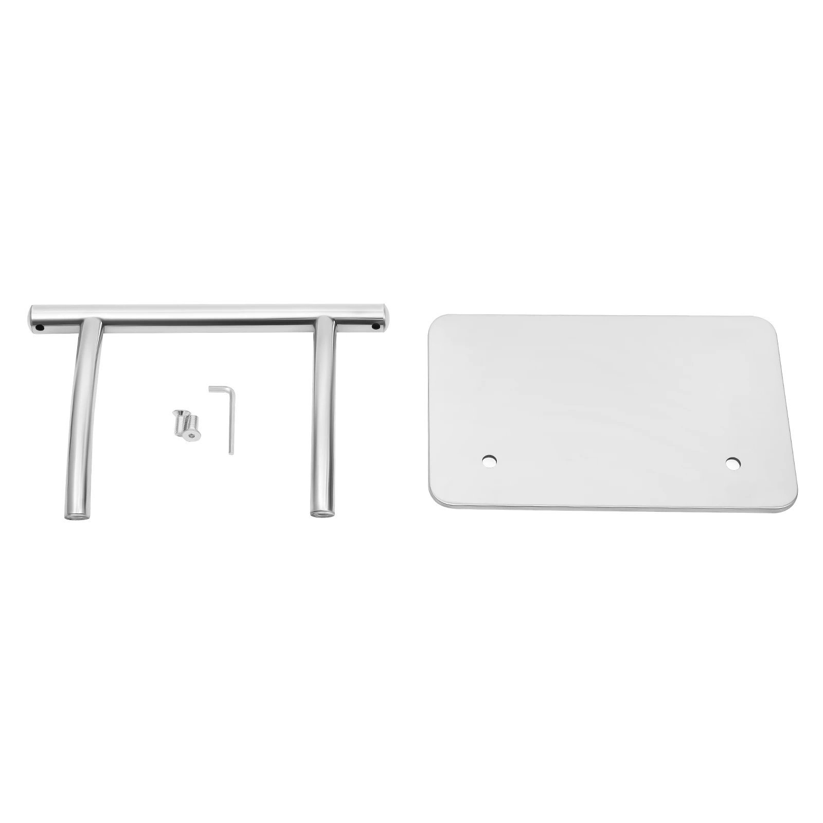 Stainless Steel Barber Chair Pedal Hairdresser Salon Chair Mount Footrest Hairdressing Footstool for Barber Shops 29.5*19*20.5cm