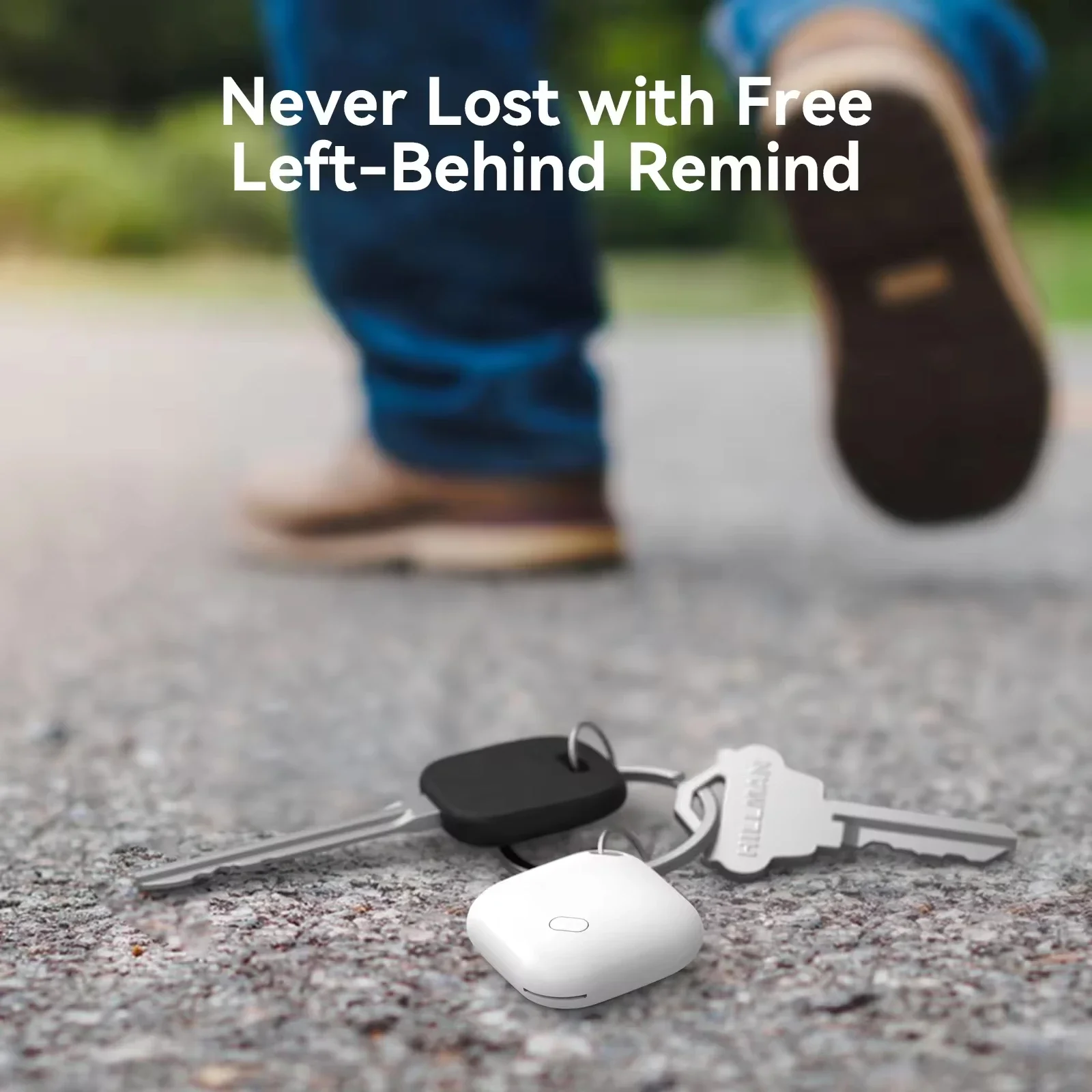 Smart Tracker For Find My APP Wallet/Bike Item Finder Key Anti-Lost Reminder Device MFI Rated Locator Smart Bluetooth Tracker