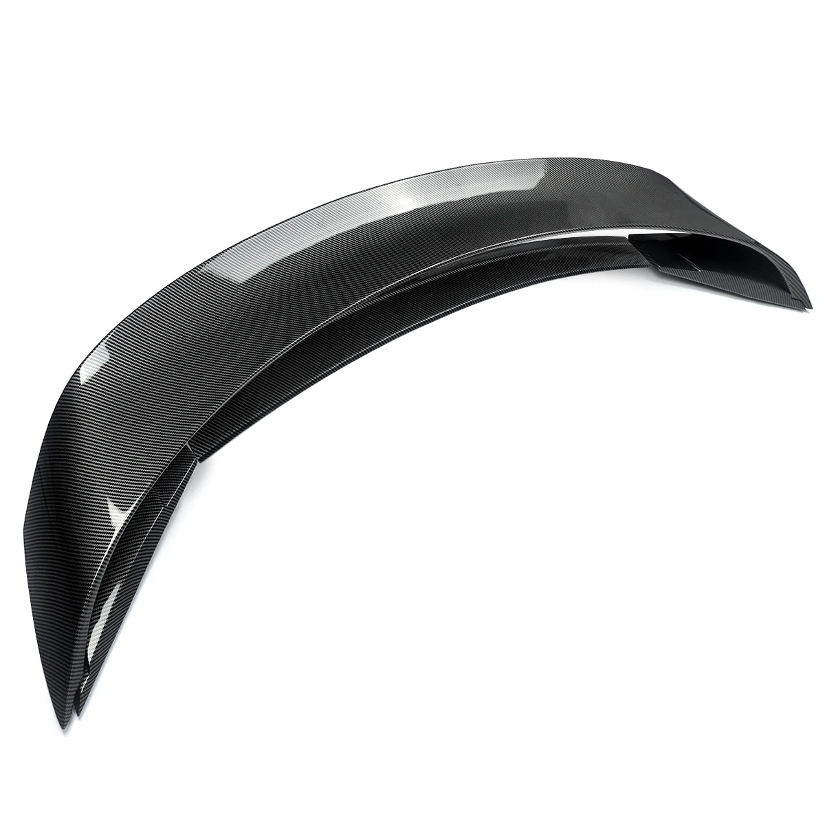 FOR 15-2022 FORD MUSTANG GT350/GT350R STYLE REAR TRUNK WING SPOILER CARBON LOOK