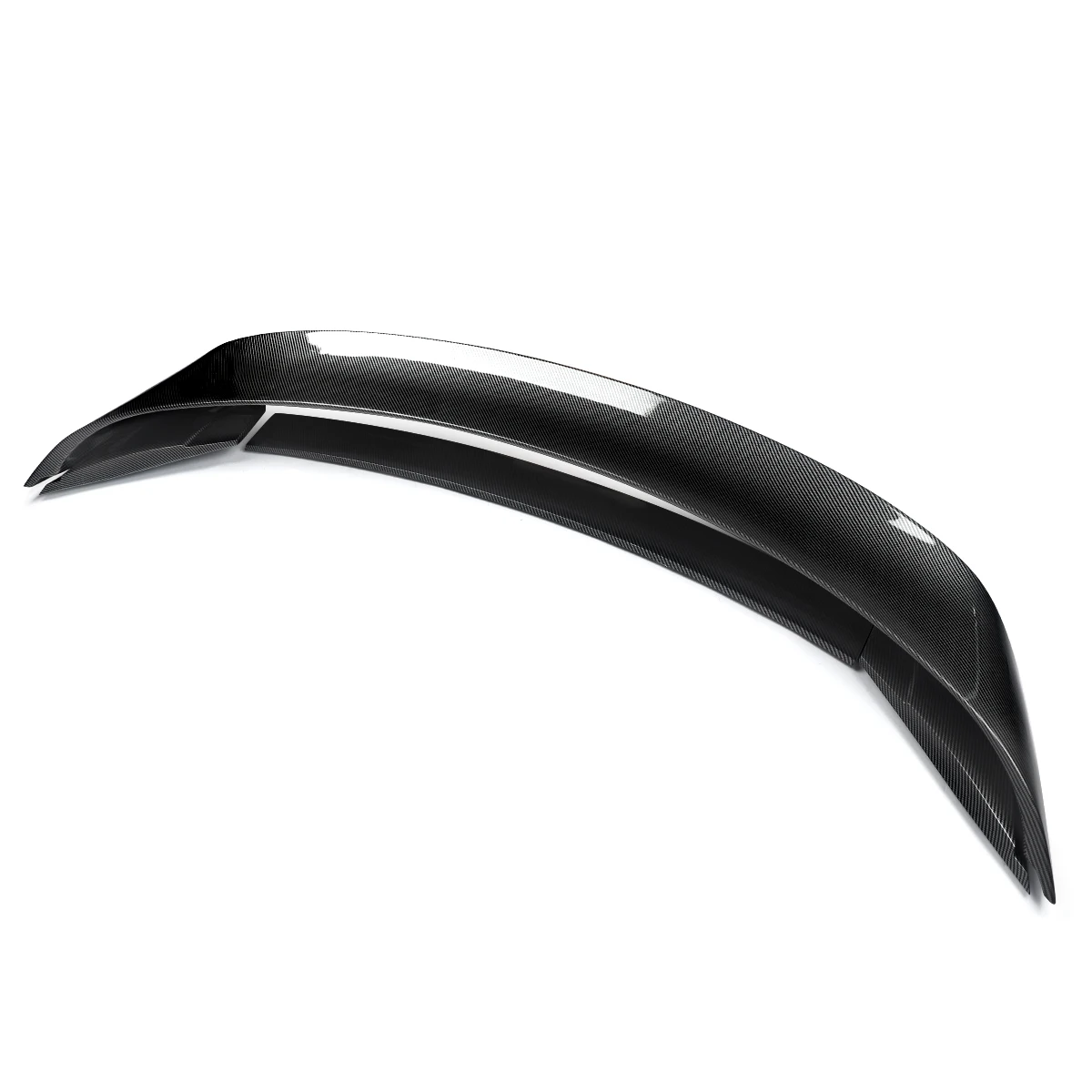 FOR 15-2022 FORD MUSTANG GT350/GT350R STYLE REAR TRUNK WING SPOILER CARBON LOOK