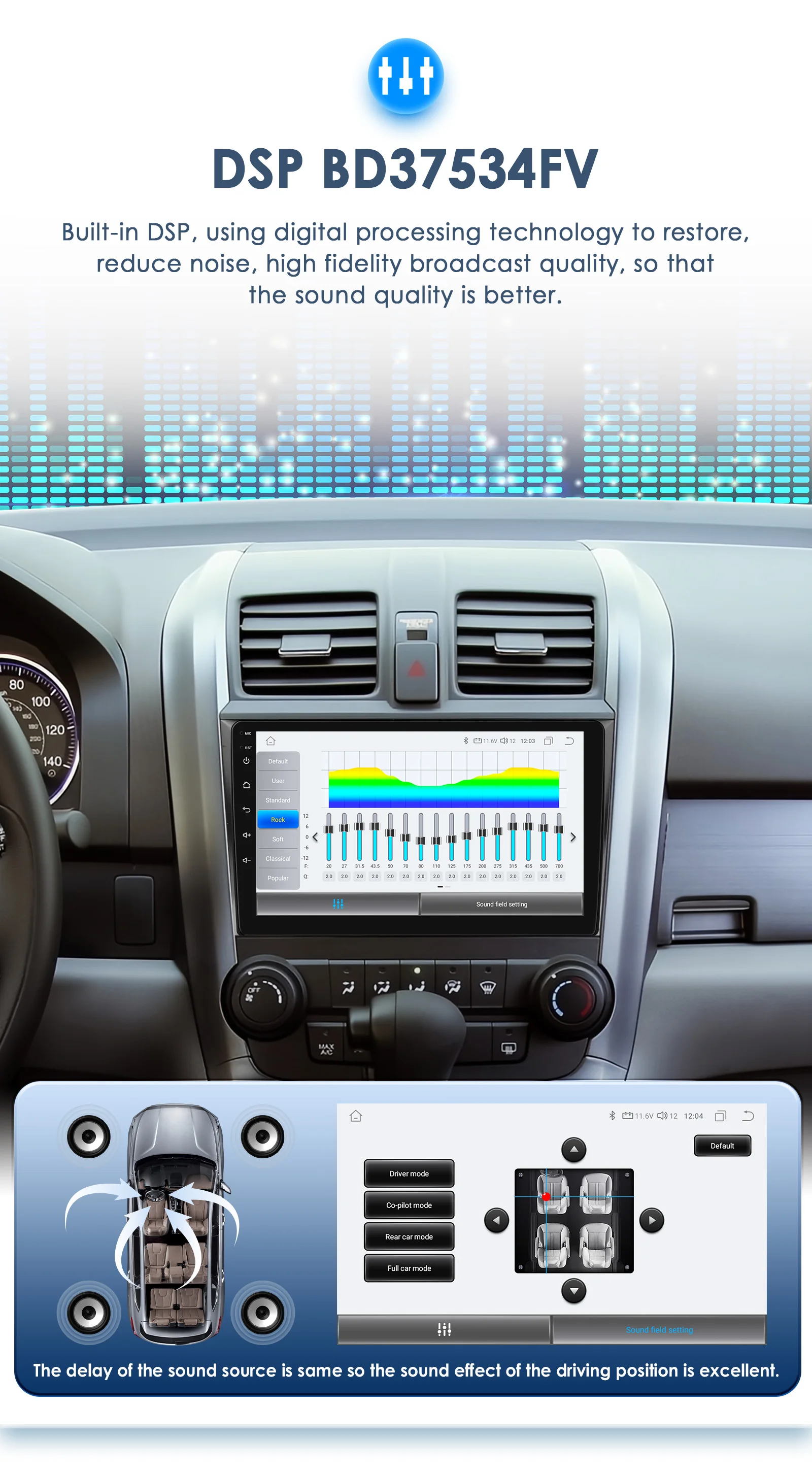 Hizpo Car Radio for Honda CR-V 3 RE CRV 2007-2011 GPS Car Intelligent Systems Smart Autoradio CarPlay Android Auto 9 Inch 8 Core