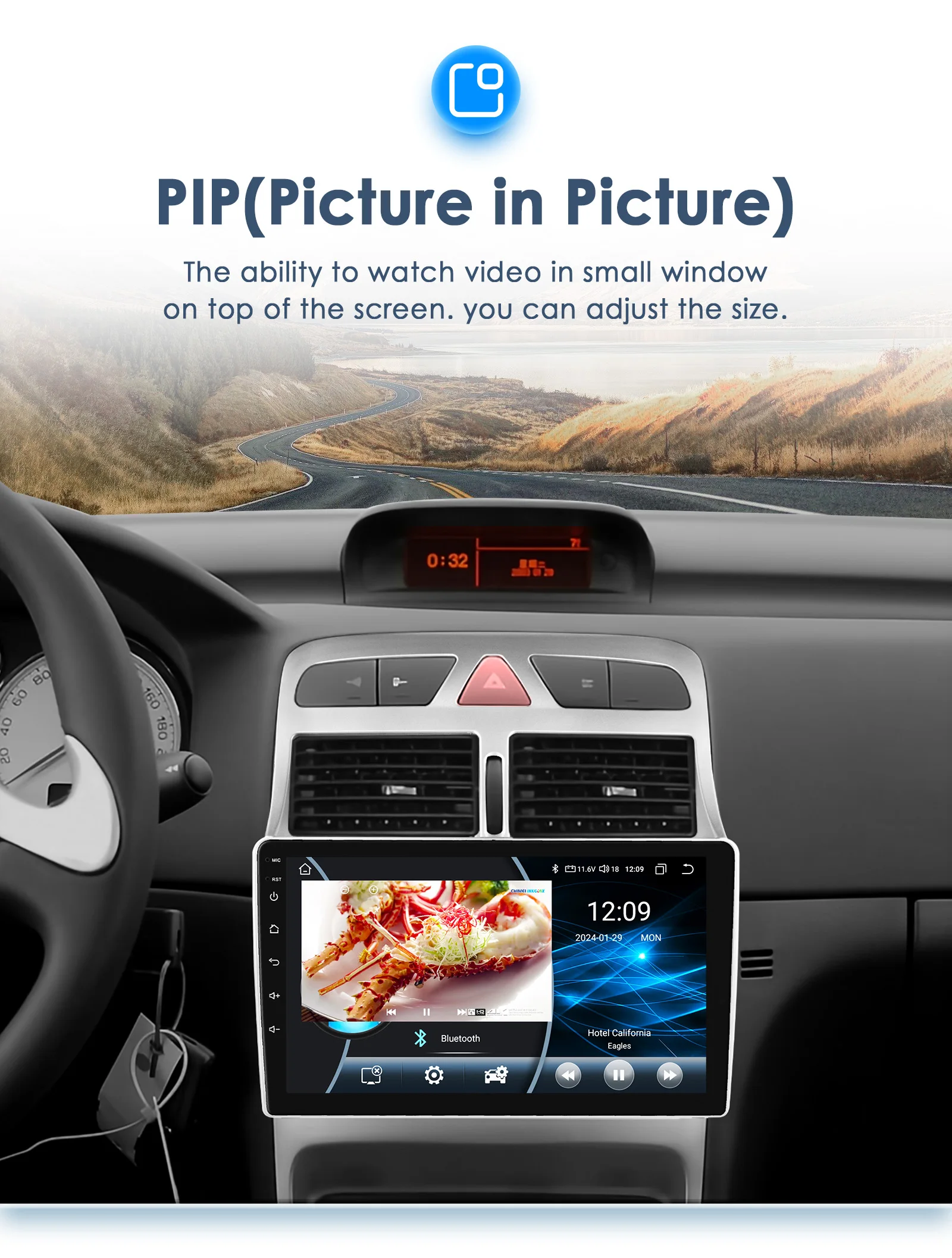 Wireless CarPlay Android Auto Car Radio For Peugeot 307 307CC 307SW 2002-2013 car intelligent systems AI Voice No 2 din 2din DVD