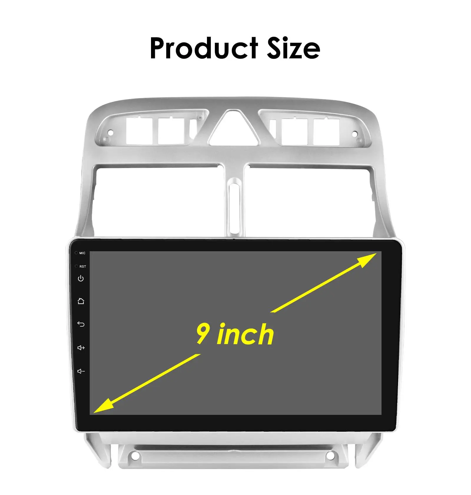 Wireless CarPlay Android Auto Car Radio For Peugeot 307 307CC 307SW 2002-2013 car intelligent systems AI Voice No 2 din 2din DVD