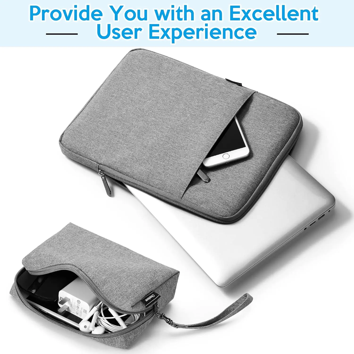 360° Universal Protection Laptop Case Sleeve for 13-inch MacBook Air M3/M2/M1 2024-2018 A3113 A2681 A2337 2022-2016 A2686 A2338