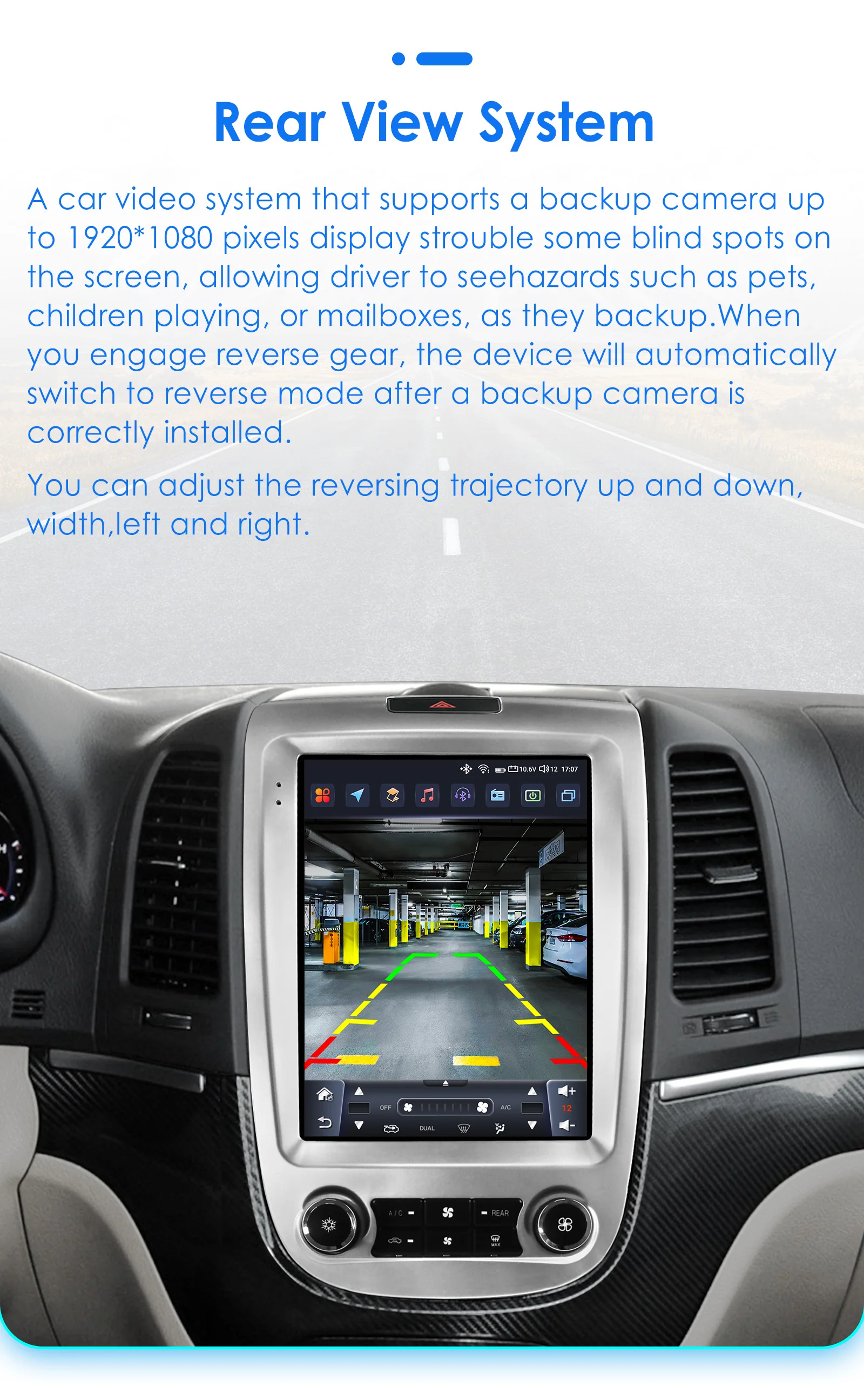 Hizpo For Tesla Style 8Core Car Radio For Hyundai Santa Fe 2 2006-2012 Multimidia Player Navigation GPS 2din Head Unit Carplay