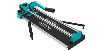 SucceBuy 24 Inch Manual Tile Cutter Double Rails, Professional Tile Cutter with Alloy Cutting Wheel for Porcelain Ceramic Tiles