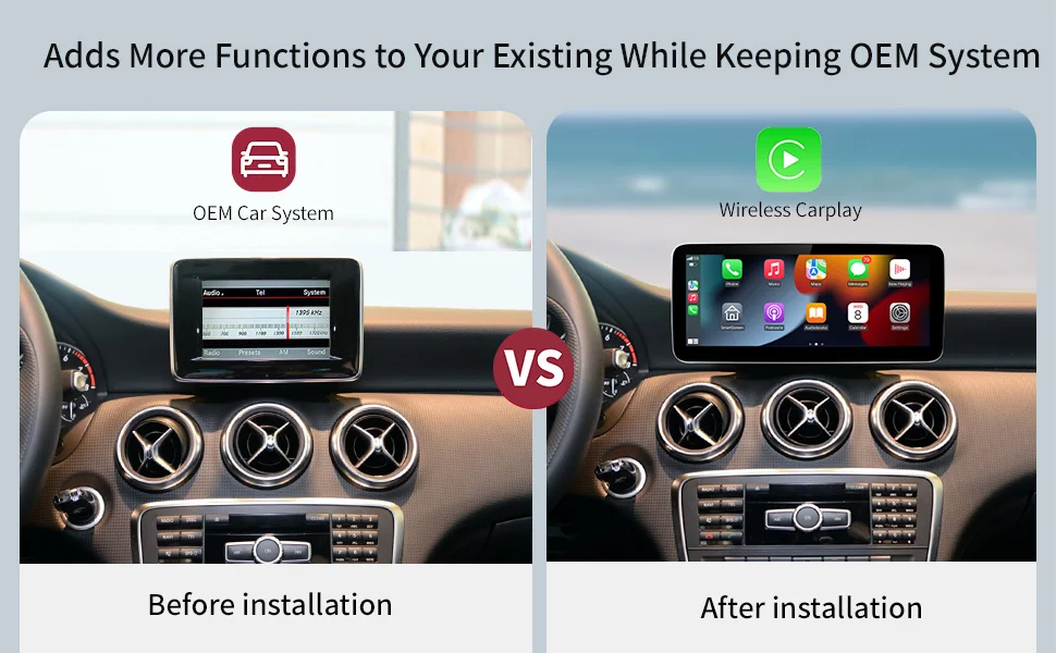 12.3 Car Radio For Mercedes Benz B Class B180 B200 B220 B260 W245 W246 CarPlay Android Auto Multimedia Player Touch Screen