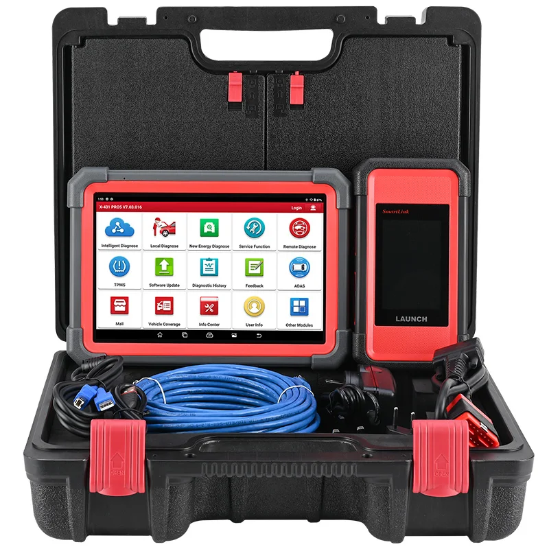 LAUNCH X-431 PRO5 SmartLink Car Diagnostic Tools J2534 Programming Auto OBD2 Scanner Diagnosis Automotive 2 Years Free Update