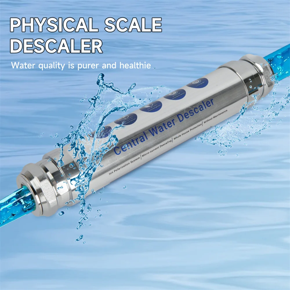 Household Soft Water Prefilter House Water Descaler Scale Inhibition Softener System Machine Anti Limescale Backwash Pre-Filter