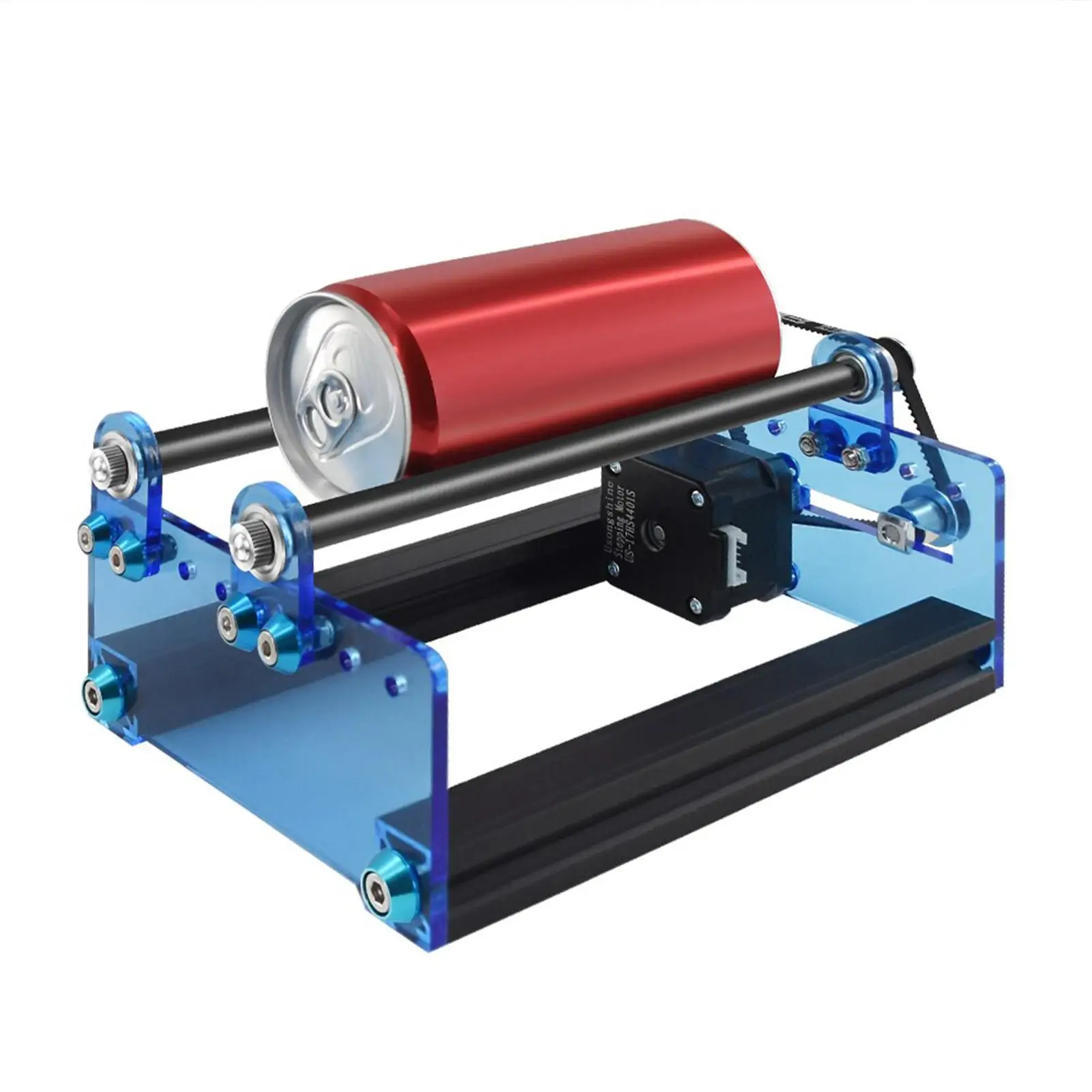 Laser Engraver Y-axis Rotary Roller Engraving Module for Engraving Cylindrical Objects Cans Engraving machine rotary module