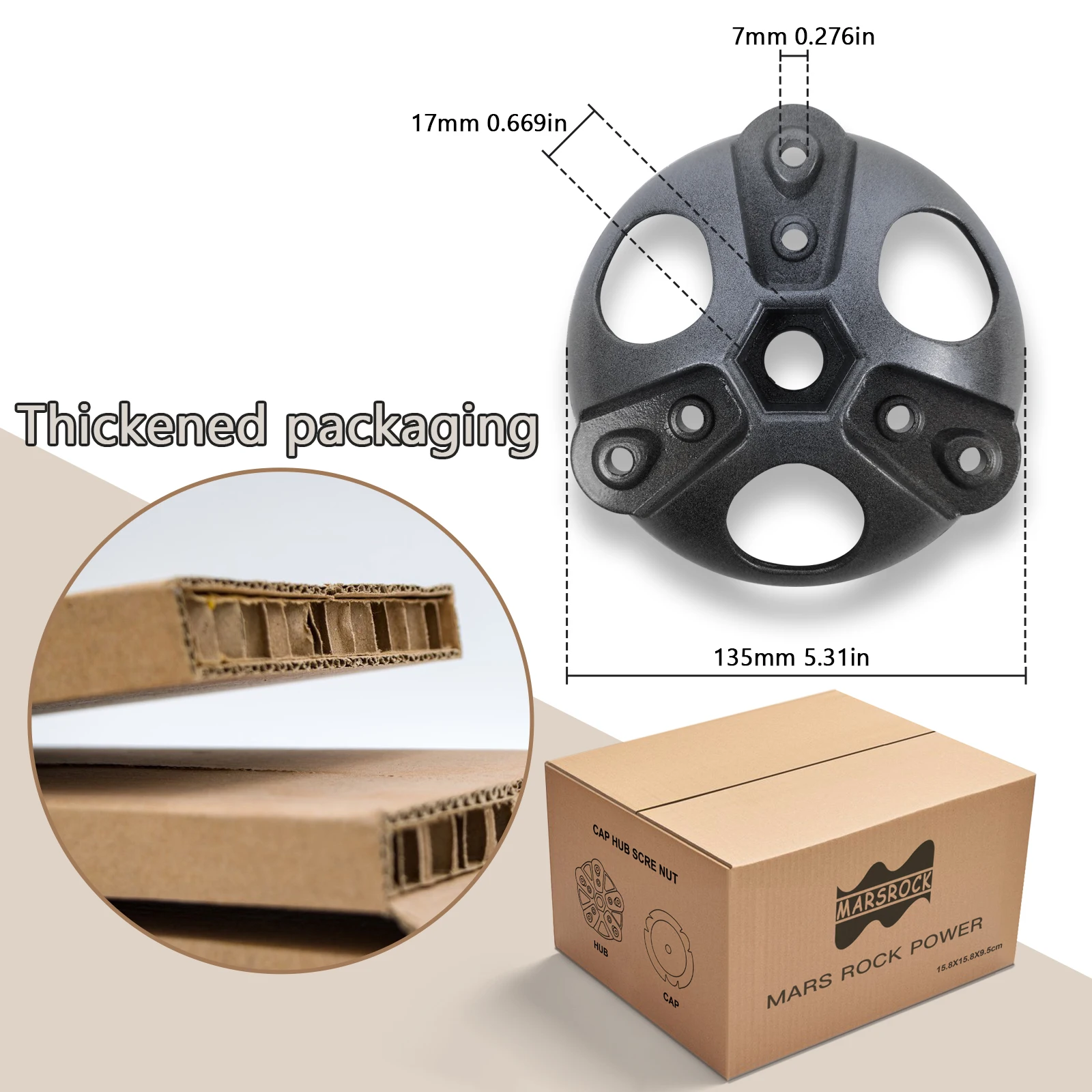 Wind Turbines Hub 3/5/6 Blades Generator Windmill Wheel Hub Accessories for All Wind Turbine Generator Extremely Durable