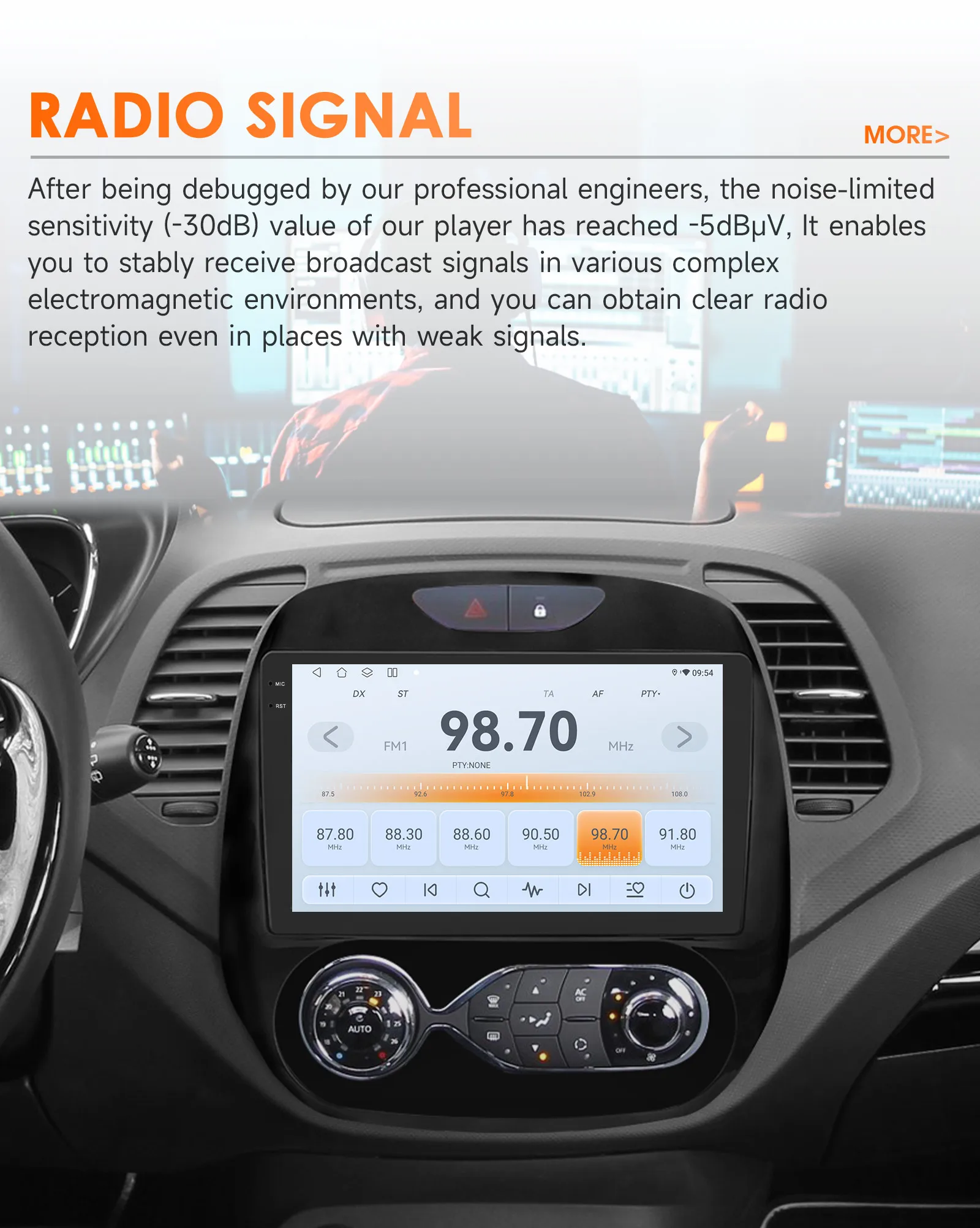 9" Hizpo CarPlay Android Auto Car Radio for Renault Kaptur Captur 2016 - 2019 Snapdragon 6115 4G BT RDS DSP GPS Navi 360°CAM