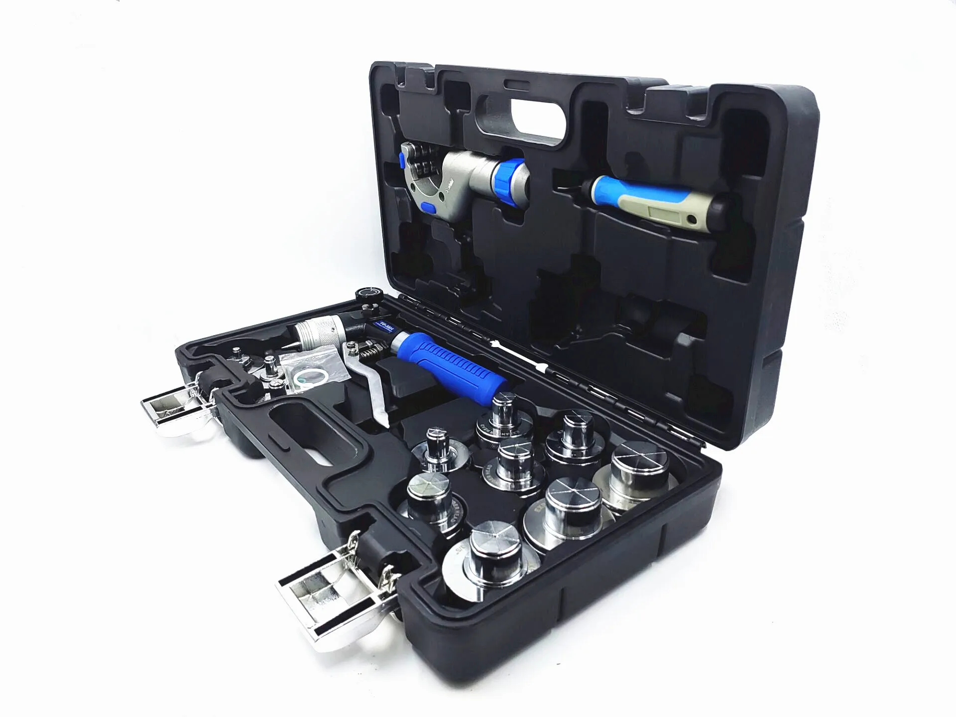 Hydraulic Expander HVAC Hydraulic SWAGING Tool Kit For Copper Tubing Expanding Copper Tube Expander Tool 3/8" to 1-5/8" VG-300AL