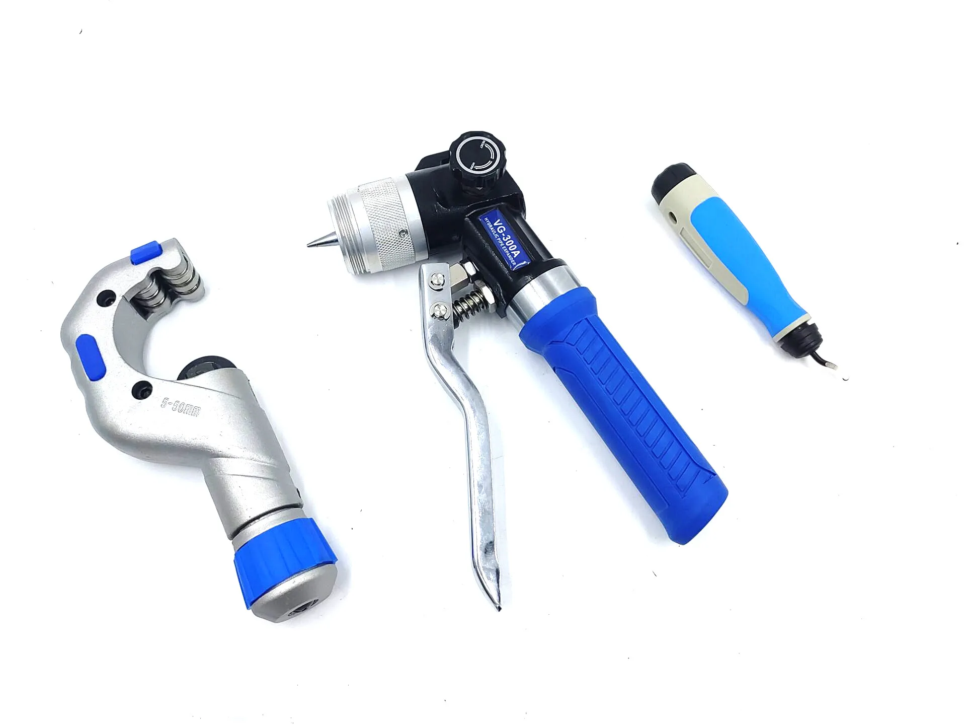 Hydraulic Expander HVAC Hydraulic SWAGING Tool Kit For Copper Tubing Expanding Copper Tube Expander Tool 3/8" to 1-5/8" VG-300AL