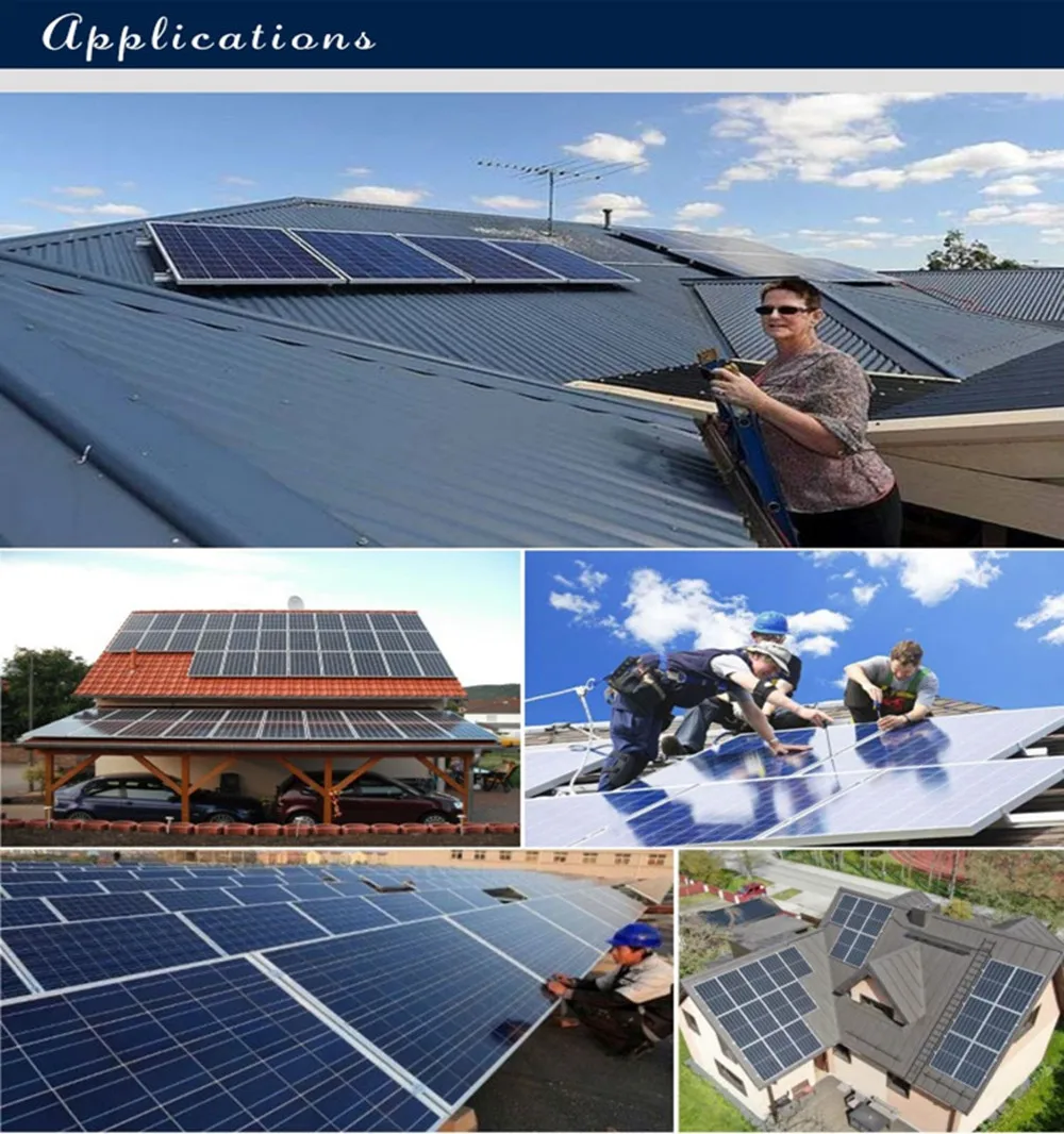120W 240W 360W 480W Glass Rigid Solar Panel 18V Photovoltaic Panel Monocrystaillne Solar Cell12V/24V Battery Charger Home Roof