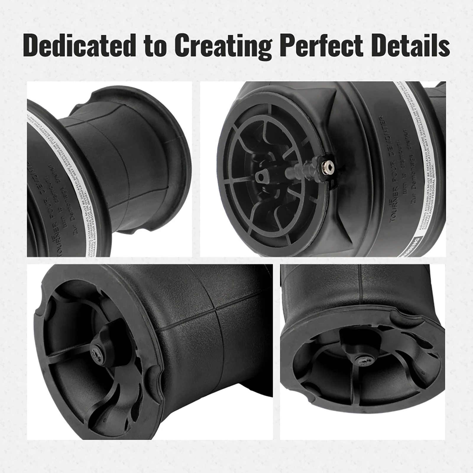 Rear Air Ride Suspension Spring Bags For Citroen C4 Picasso 5102GN 5102R8 Pair